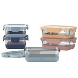 Ello Meal Prep Glass Storage 10 Piece Set
