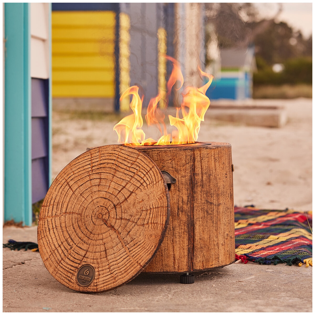 G;low Eco Fuego Wood Fire Pit