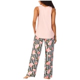 Betsey Johnson 3 Piece PJ Set - Pink
