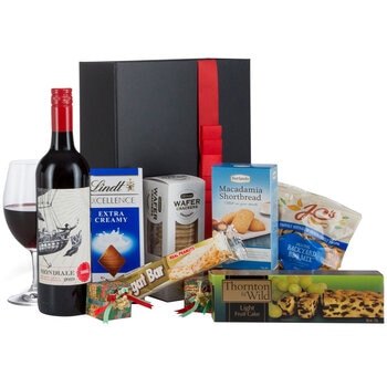 Interhampers Fireside Red Gift Box