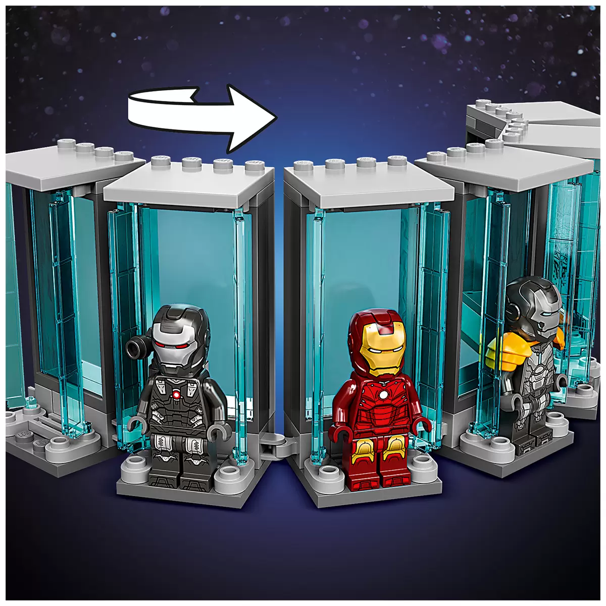 LEGO Iron Man Armory 76216
