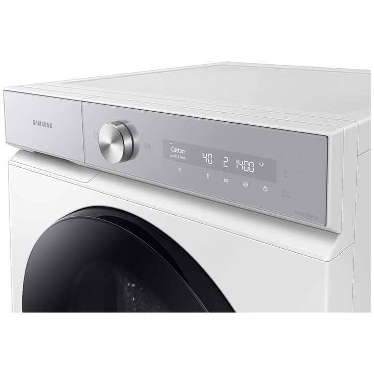 Samsung 12kg Bespoke AI Front Load Washing Machine White WW12BB94ADGHSA