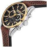 Timberland Mens Aldridge Black Dial Chronograph Watch