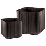 Keter Cube Planter Small And Medium Set 2 Piece