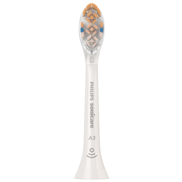 Philips Sonicare A3 All in One 3 x 2Pack White Black Brush Heads 6004008 6004009 Philips Sonicare A3 All in One 3 x 2Pack White Black Brush Heads 6004008 6004009