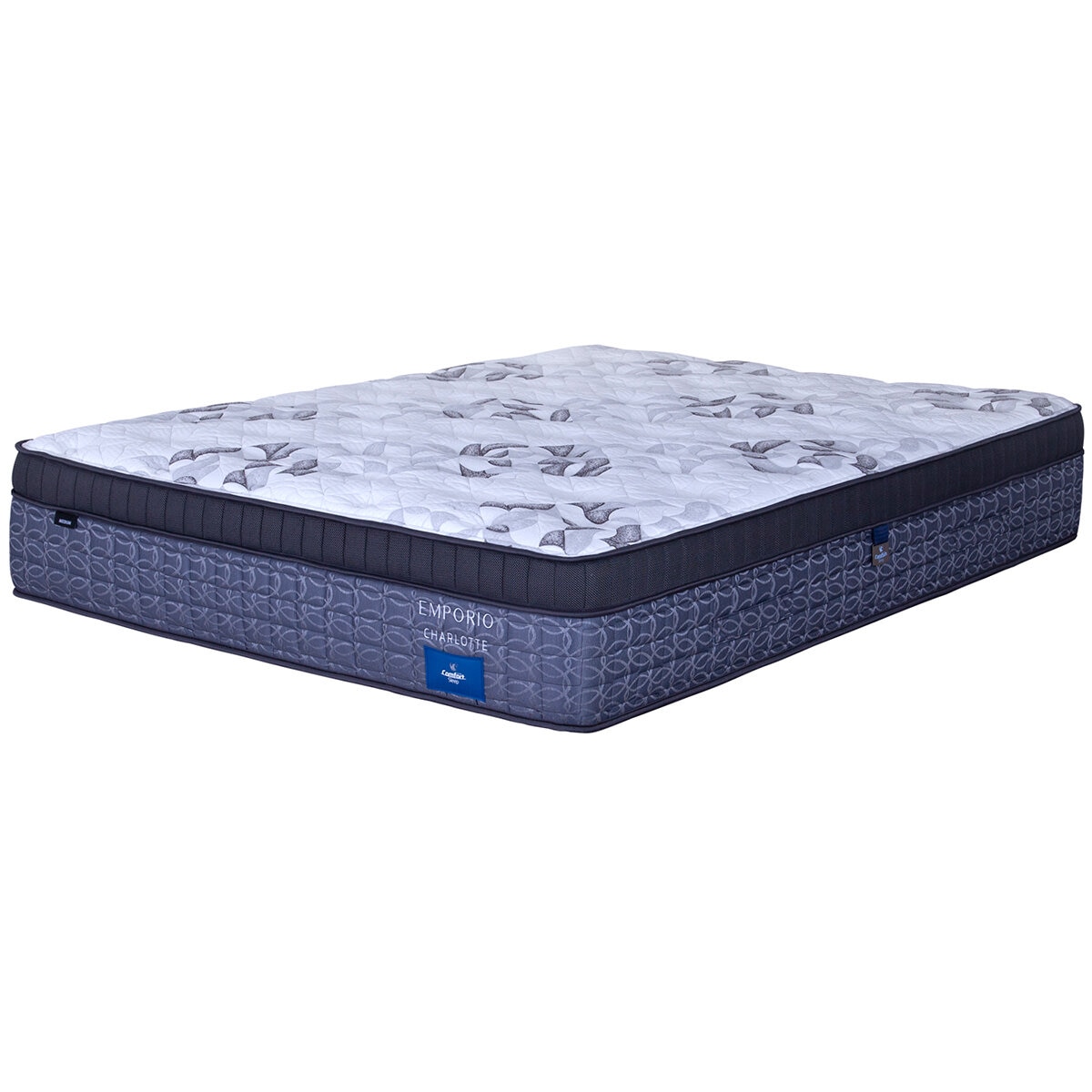 Comfort Sleep Emporio Charlotte King Mattress with Luna Floating Base