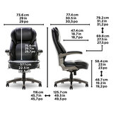 Living Style Adjustable Headrest Manager Chair