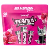 Nexus Hydration+ Vit C + Creatine Red Raspberry 50 Serves