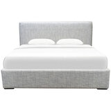 Moran Ora King Bedhead with Encasement and Slats Steel