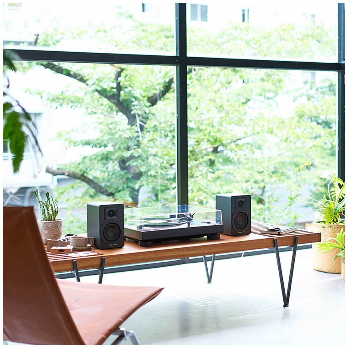 Audio-Technica Powered Bookshelf Speakers with Bluetooth AT-SP3X