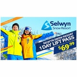 Selwyn Snow Resort Ski Lift 1 Day Pass