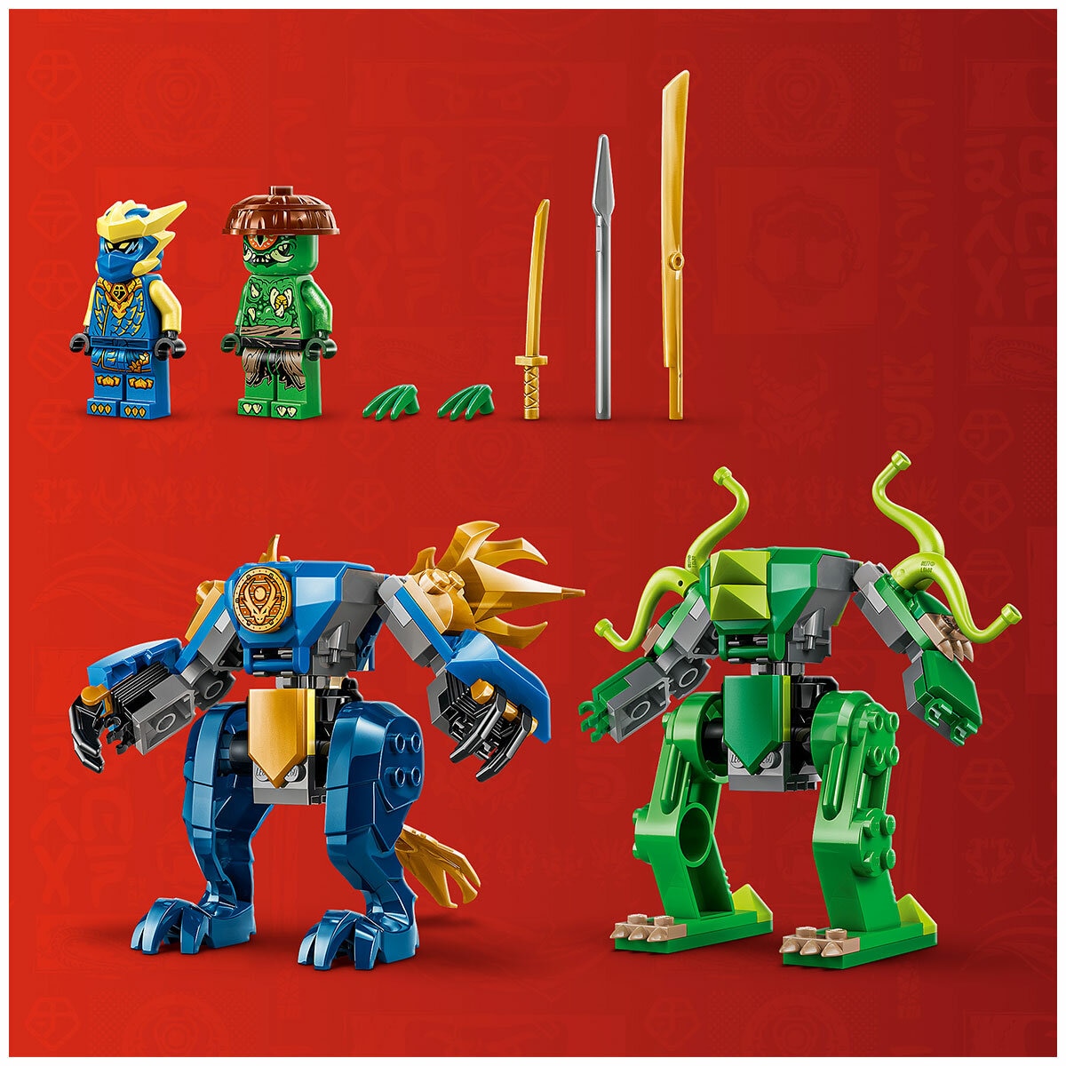 LEGO NINJAGO Jay’s Dragon Mech Fight 71853