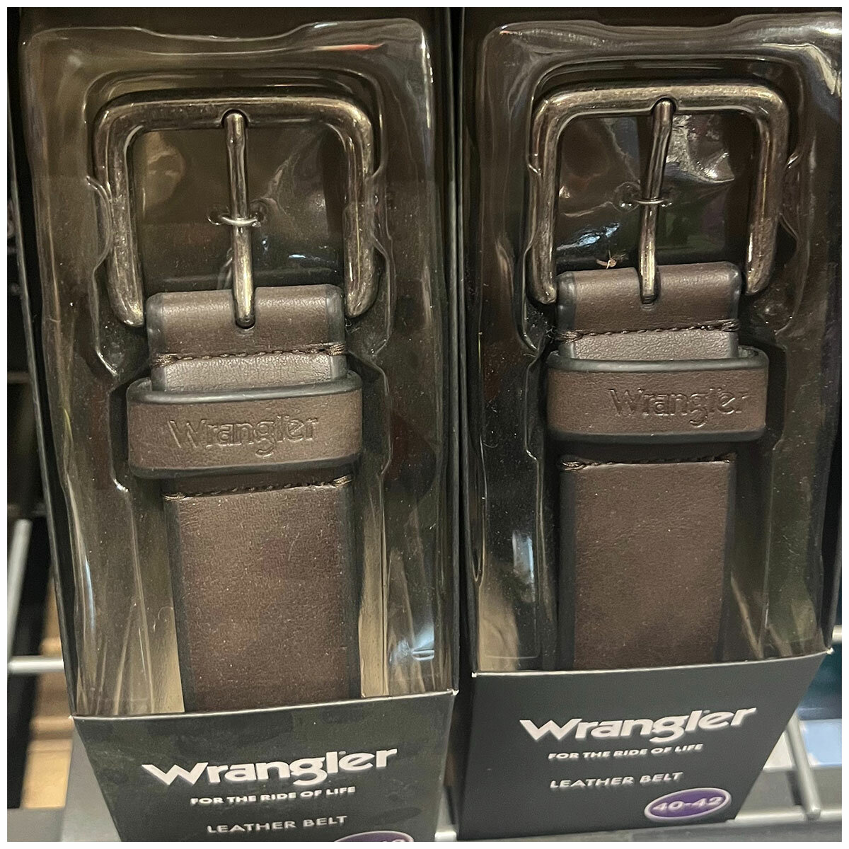 Wrangler Men's Leather Belt