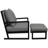 Moran Ohio Accent Chair Warwick Airlie Ebony Fabric