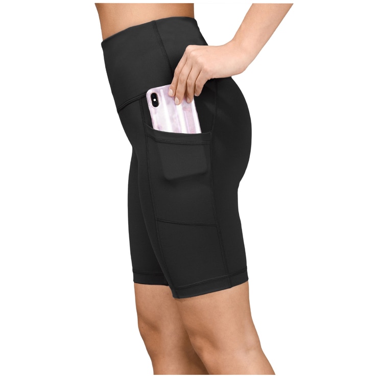 90 Degree by Reflex Women's Bike Short Black Costco Australia