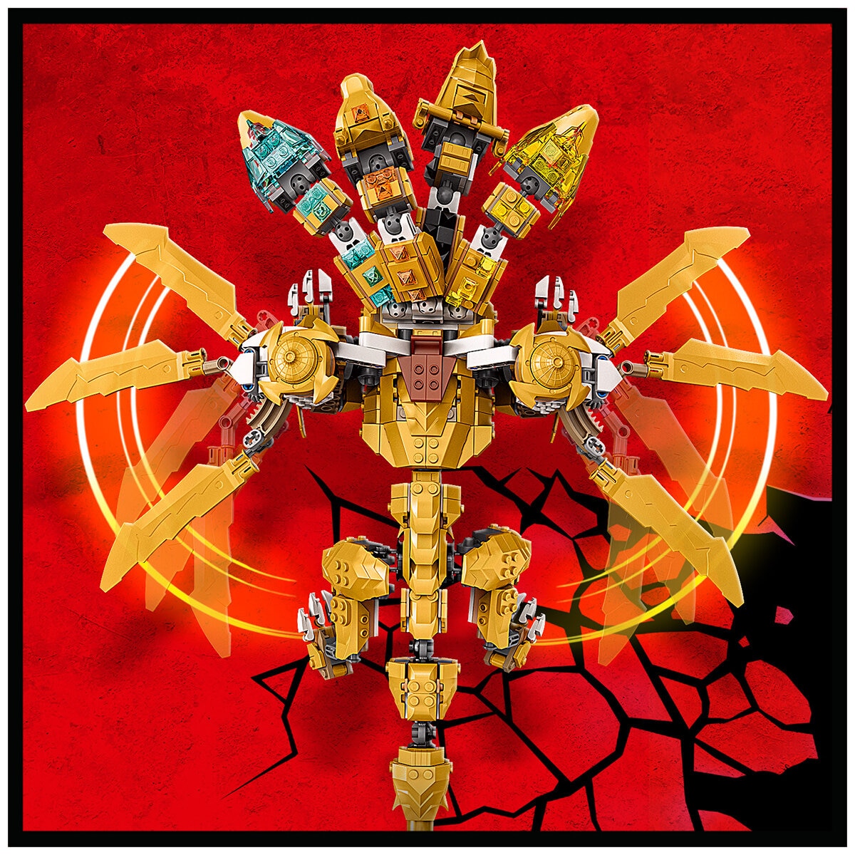 LEGO Ninjago Lloyd's Golden Ultra Dragon 71774