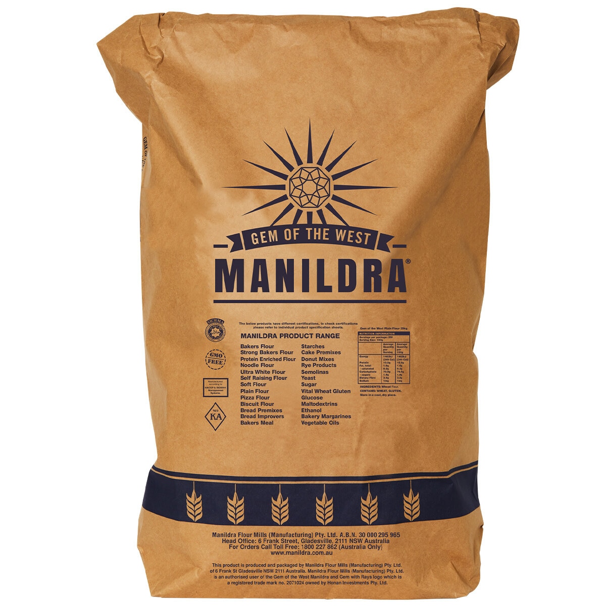 Gem Of The West Plain Flour 25 KG