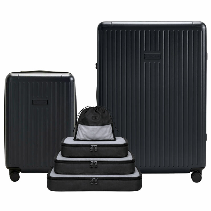 Globite 2 Piece Luggage Set With 4 Piece Packing Cube