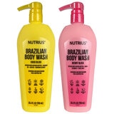 Nutrius Brazilian Body Wash Coco And Berry Bliss 2 x 750ml