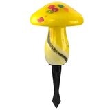 Infinity X1 Solar Landscape Light Glass Mushroom 3 Pack