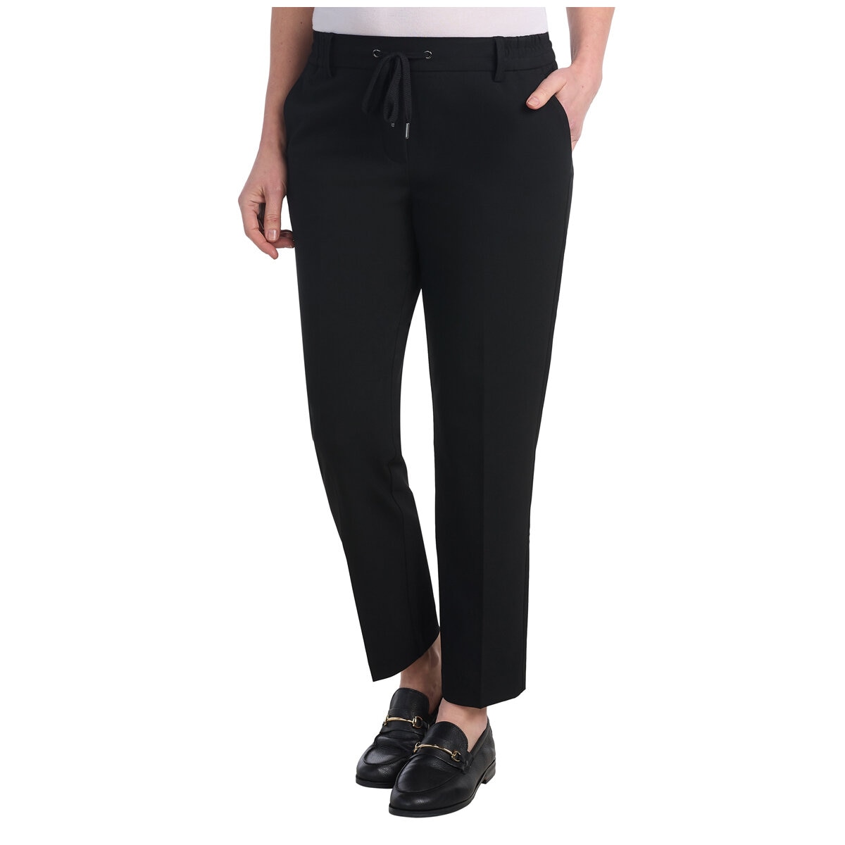 Hilary Radley Women's Pull On Pant Black Hilary Radley Women's Pull On Pant Black
