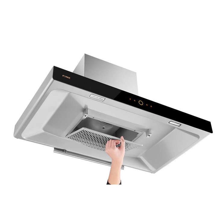 Fotile 90cm Canopy Range Hood with Decoration Cover EMG9008-C