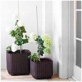 Keter Cube Planter Small And Medium Set 2 Piece