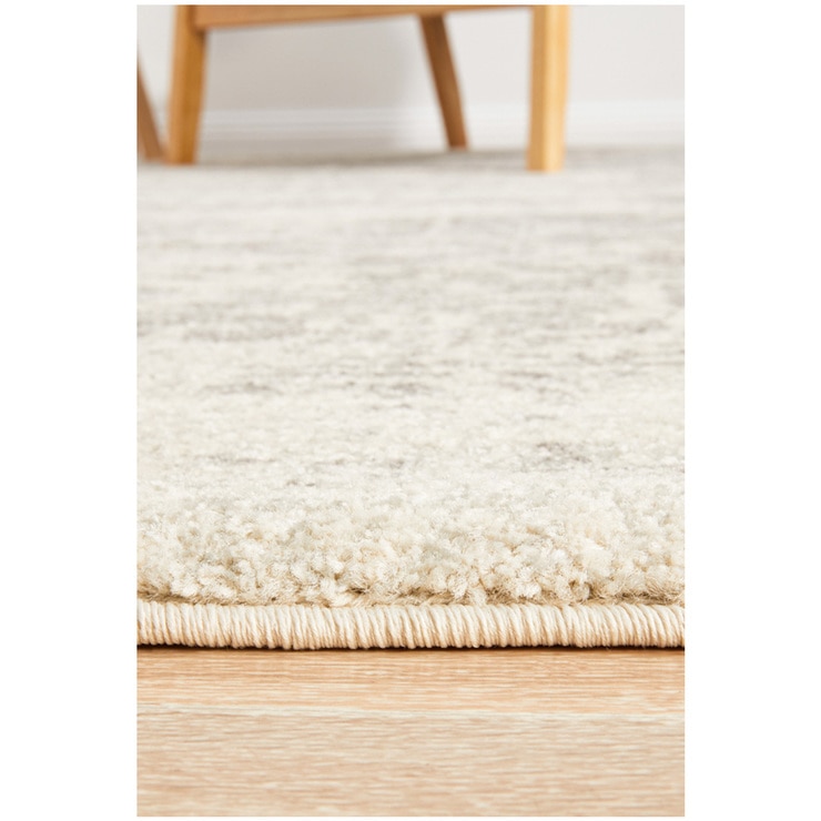 Rug Culture Evoke 253 White/Silver Indoor Rug 230 x 160 cm Costco