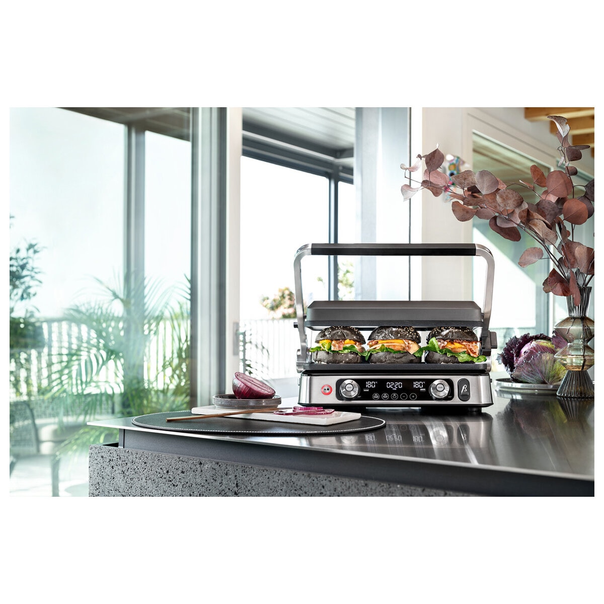 De'longhi Multi Grill 1100 Contract With Thermoprobe CGH1112DP