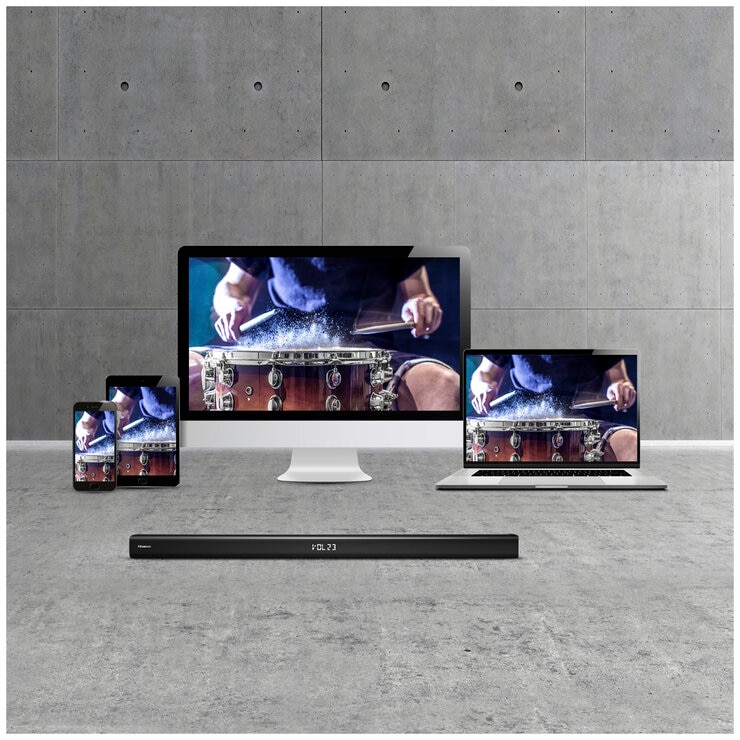 Hisense 2.1 Channel Soundbar with Wireless Subwoofer HS218