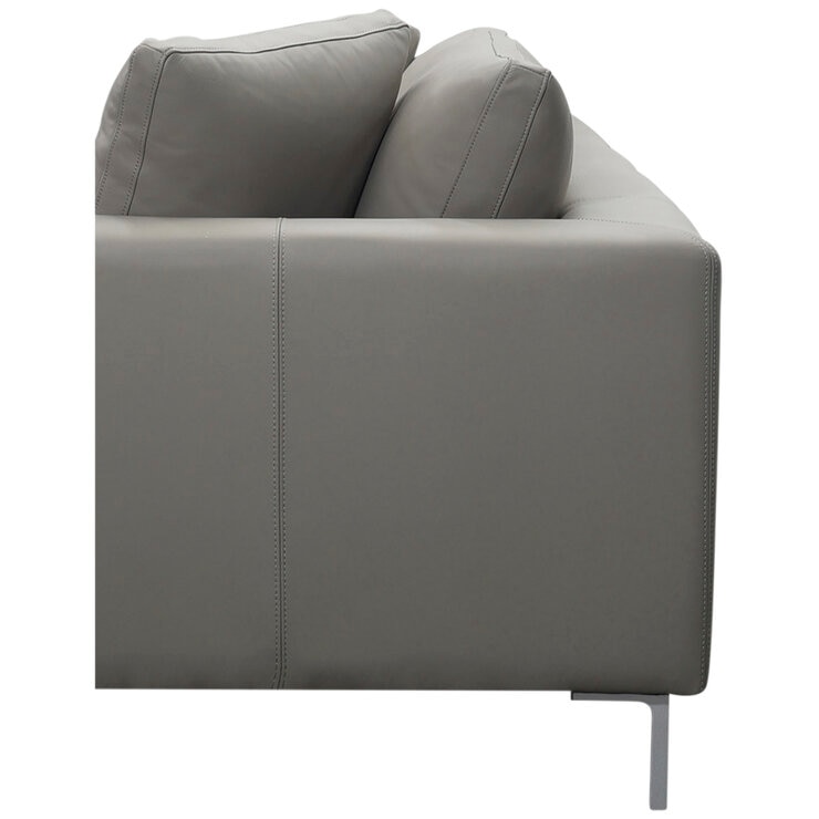 Moran Pico 3.5 Seater Sofa With Left Chaise Dove Silver