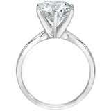 Round Brilliant 10.03 ct VS1 Clarity, I Color Diamond Platinum Solitaire Ring