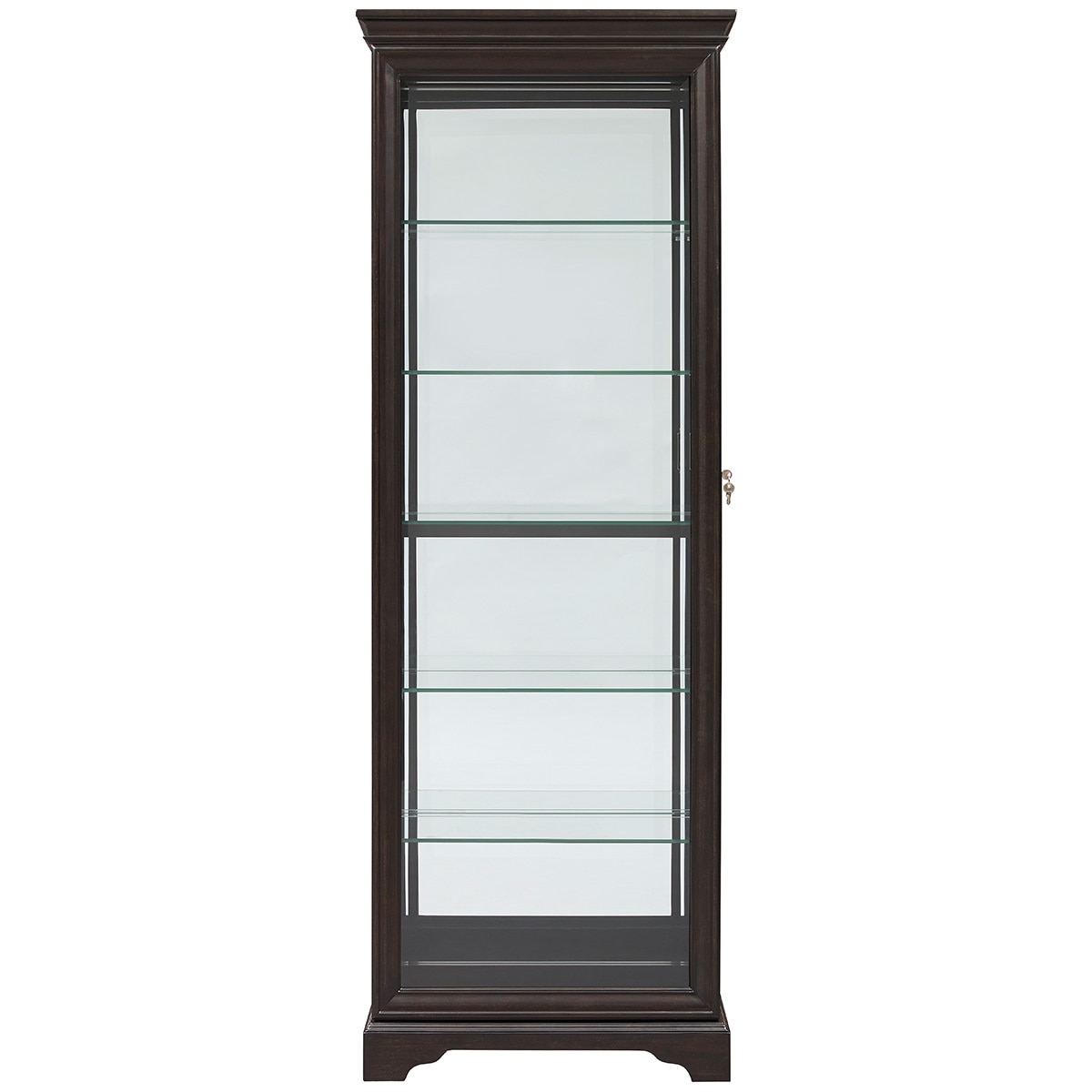 Pulaski 79 Inch Curio Display with Sliding Doors Costco