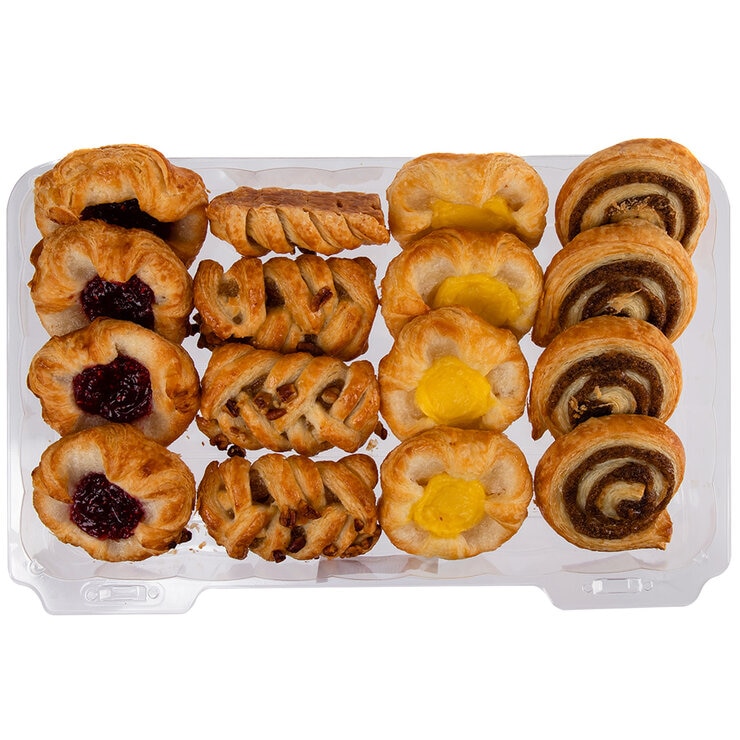Kirkland Signature Variety Mini Danish 16pk 528g Kirkland Signature Variety Mini Danish 16pk 528g