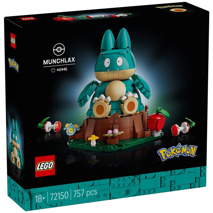 LEGO Pokémon Munchlax 72150 LEGO Pokémon Munchlax 72150