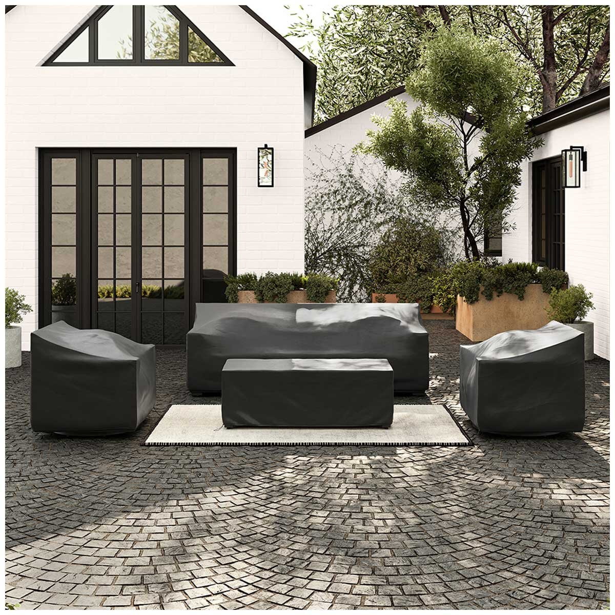 Henredon Calis 4 Piece Outdoor Seating Set
