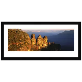 Ken Duncan The Three Sisters NSW Framed Print 101.2 x 51.9cm