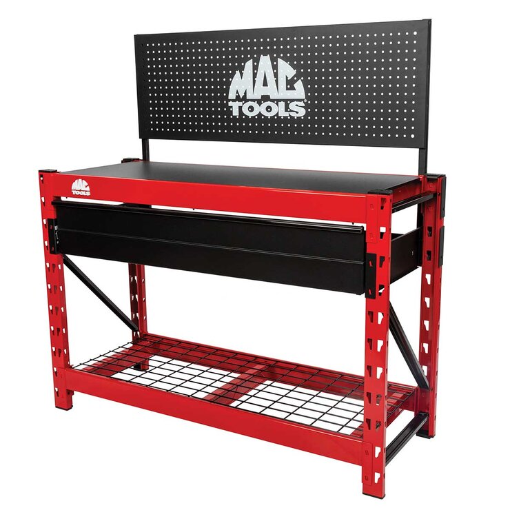 Mac Tools 2-Shelf Industrial Storage Rack Work Station Mac Tools 2-Shelf Industrial Storage Rack Work Station