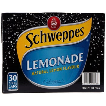 Schweppes Lemonade 30 x 375ml
