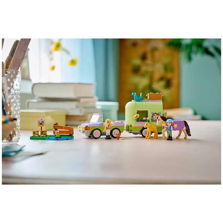 LEGO Friends Horse & Baby Foal Trailer 42695