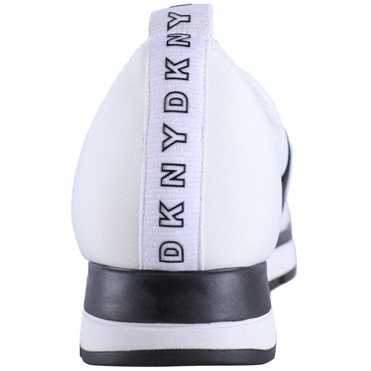 DKNY Women's Slip On Shoe - White/Black