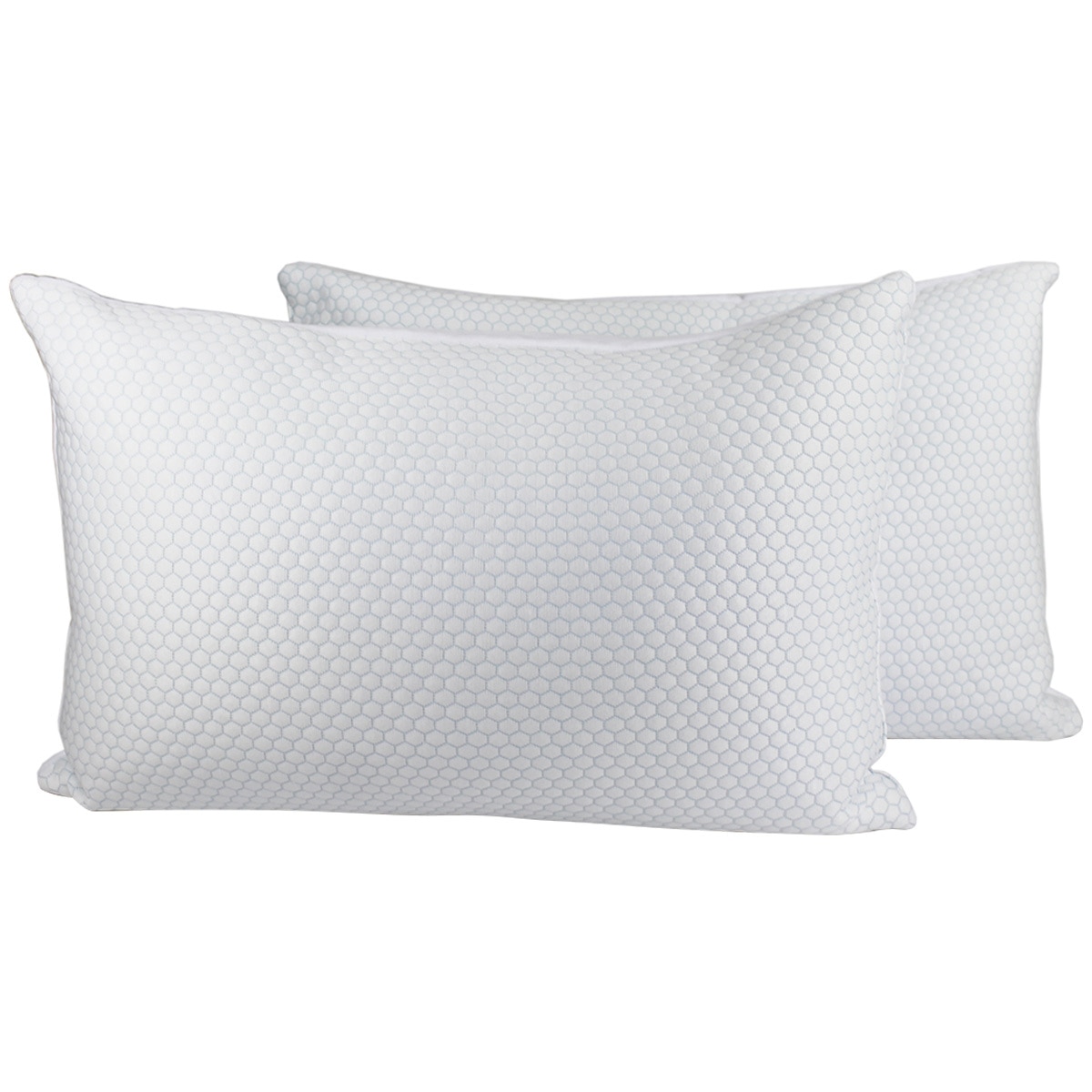 Gracious Living Cluster Memory Foam Pillow 2 Pack