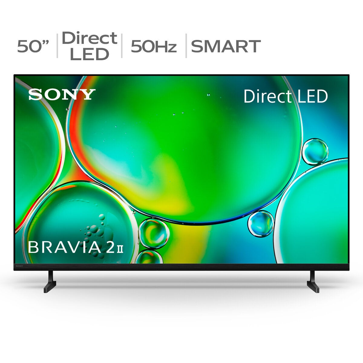 Sony 50 Inch BRAVIA 2 II 4K AI Google TV K50S20M2