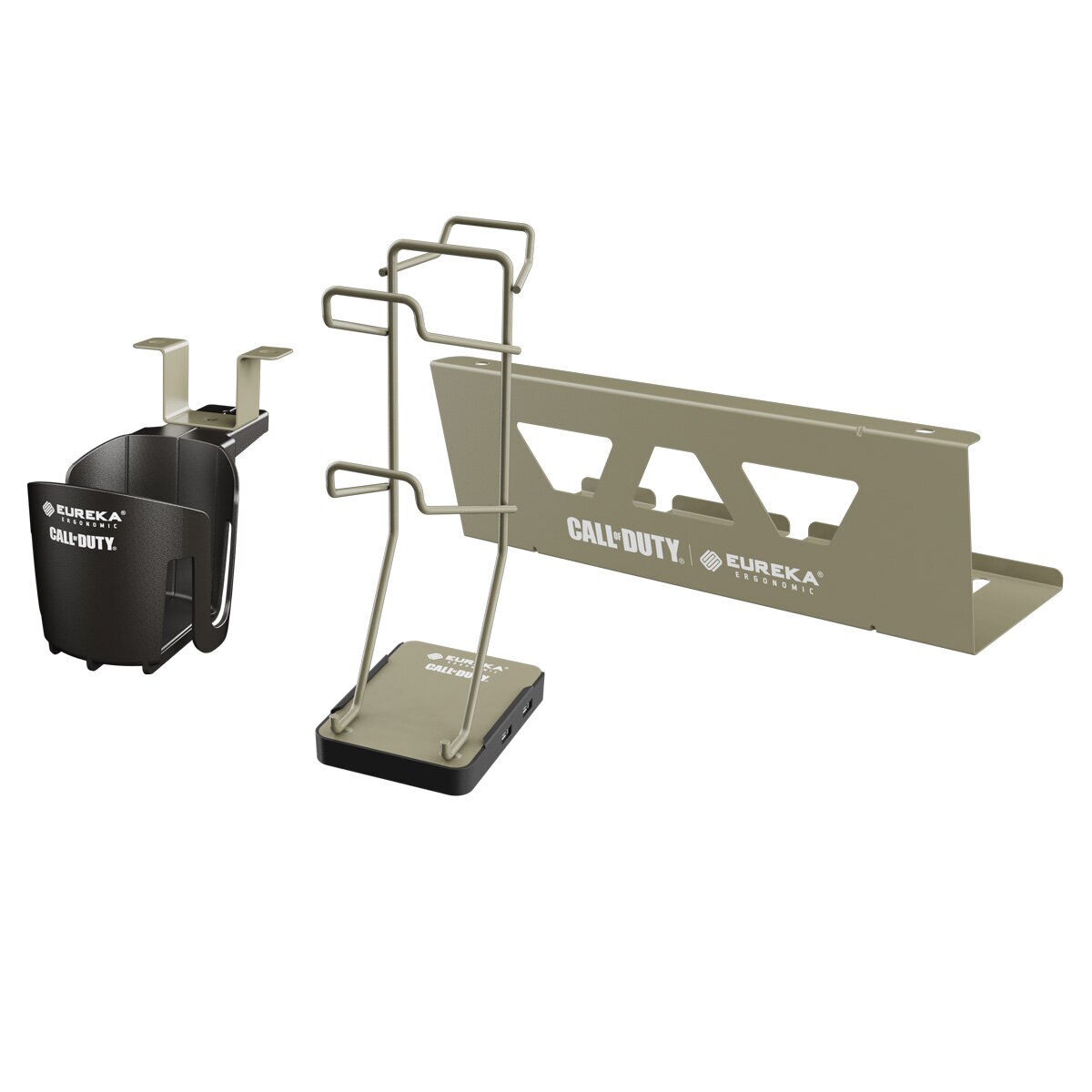 EC0239 Eureka Call of Duty UAV Gaming Desk with Bonus Accessories