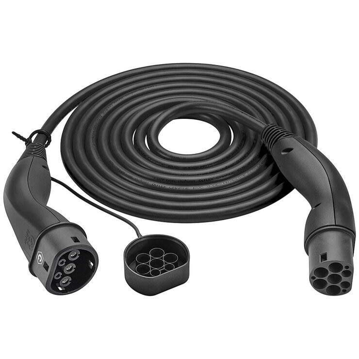 LAPP EV Helix Charge Cable Type 2 (7.4kW-1P-32A) 5M Black