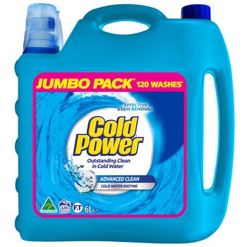 Cold Power Advanced Clean Laundry Liquid 2 x 6L