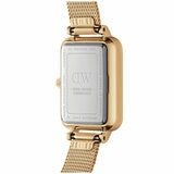 Daniel Wellington Quadro White Dial Evergold Strap Women's Watch DW00100556 Daniel Wellington Quadro White Dial Evergold Strap Women's Watch DW00100556