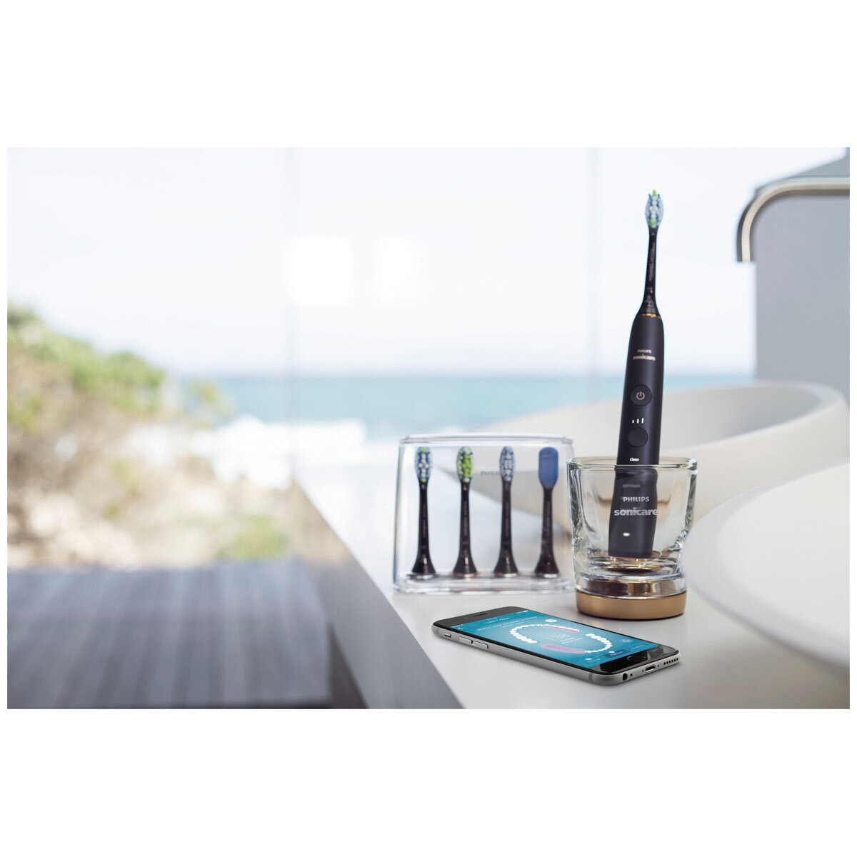 Philips Sonicare DiamondClean Smart Electric Toothbrush Lunar Blue