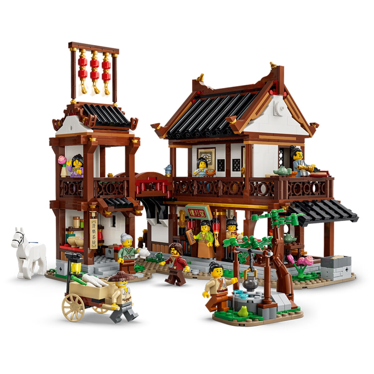 LEGO Chinese Festivals Ancient Moon-Gazing Inn Building Set 80121 LEGO Chinese Festivals Ancient Moon-Gazing Inn Building Set 80121