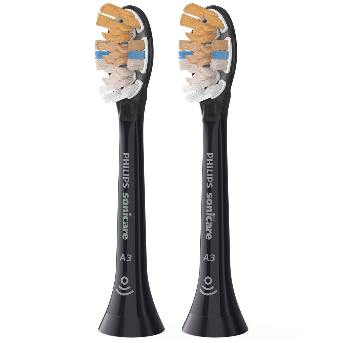 Philips A3 Premium Brush Heads 4pack Black